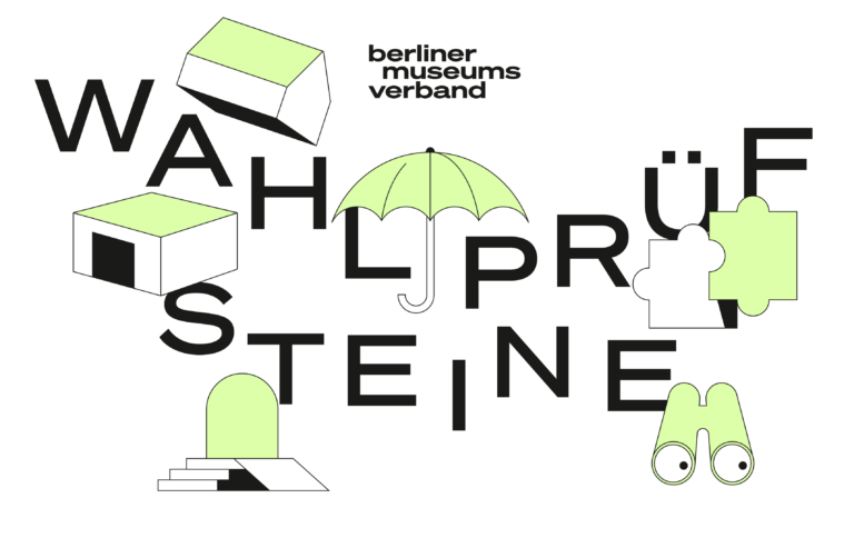 Header der Wahlprüfsteine des Berliner Museumsverbands zur Abgeordnetenhauswahl 2026